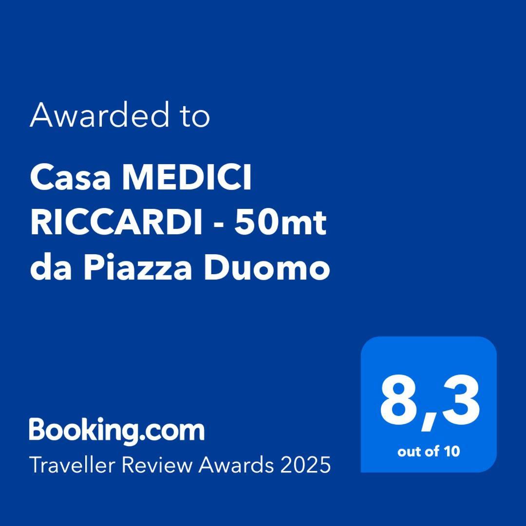 Casa Medici Riccardi - 50Mt Da Piazza Duomo Appartement Florence Buitenkant foto